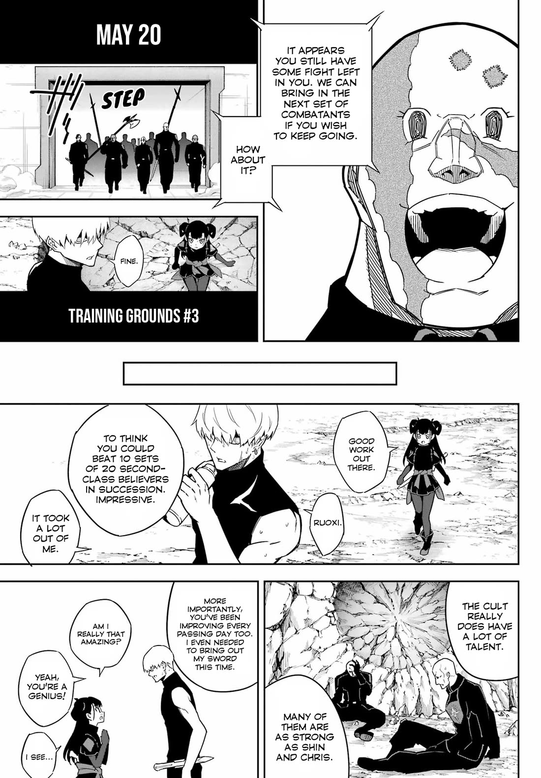 Ragna Crimson Chapter 76 page 8 - Chapter 76: God's Trial