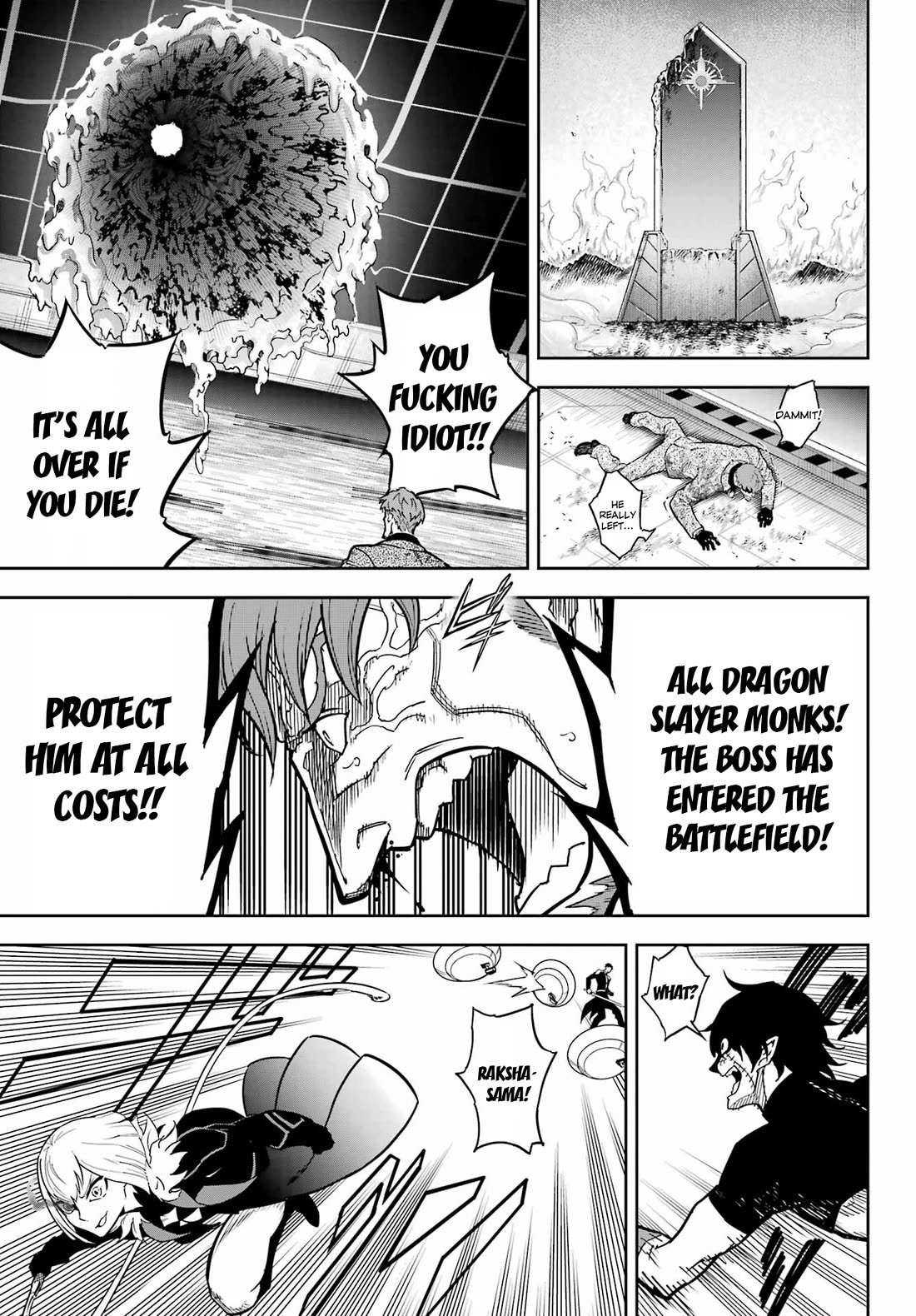 Ragna Crimson Chapter 86 page 8 - Chapter 86: Unbearable to watch