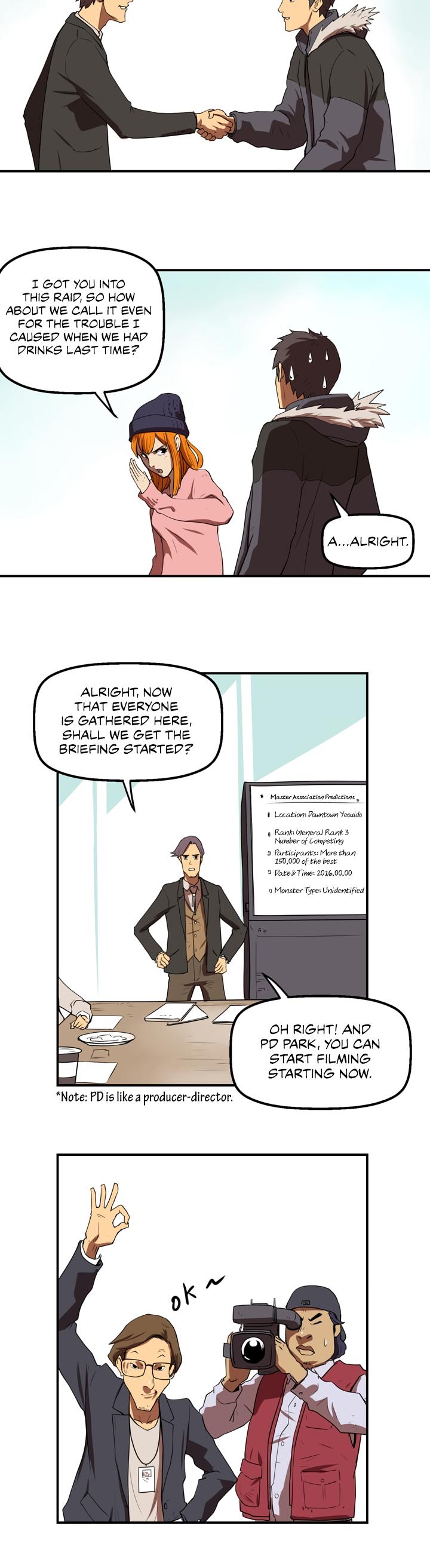 Raid Chapter 4 page 13 - Chapter 4: "The Nation's Support", Lee Sae Rin