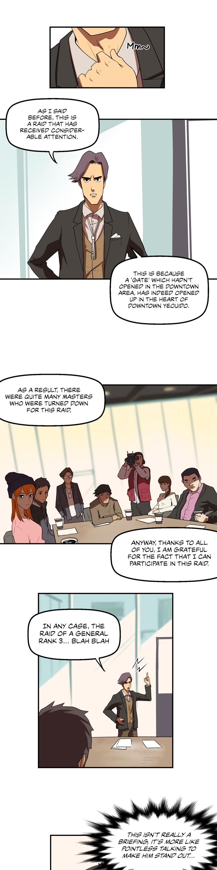 Raid Chapter 4 page 14 - Chapter 4: "The Nation's Support", Lee Sae Rin