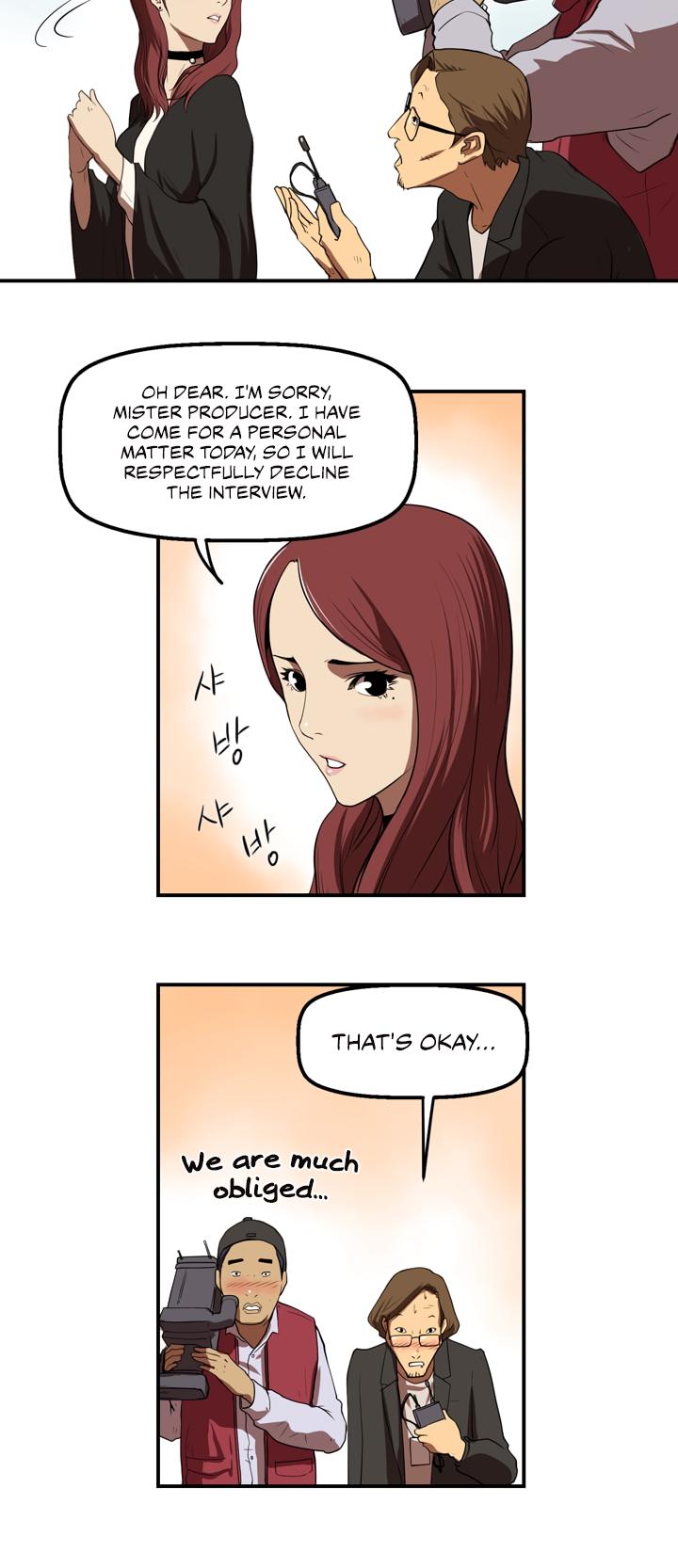 Raid Chapter 4 page 18 - Chapter 4: "The Nation's Support", Lee Sae Rin