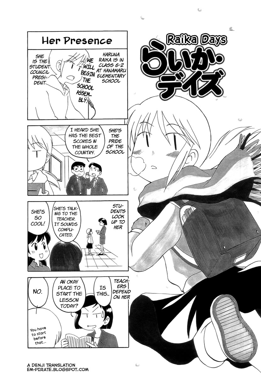 Raika Days Chapter 7 page 1 - Chapter 7