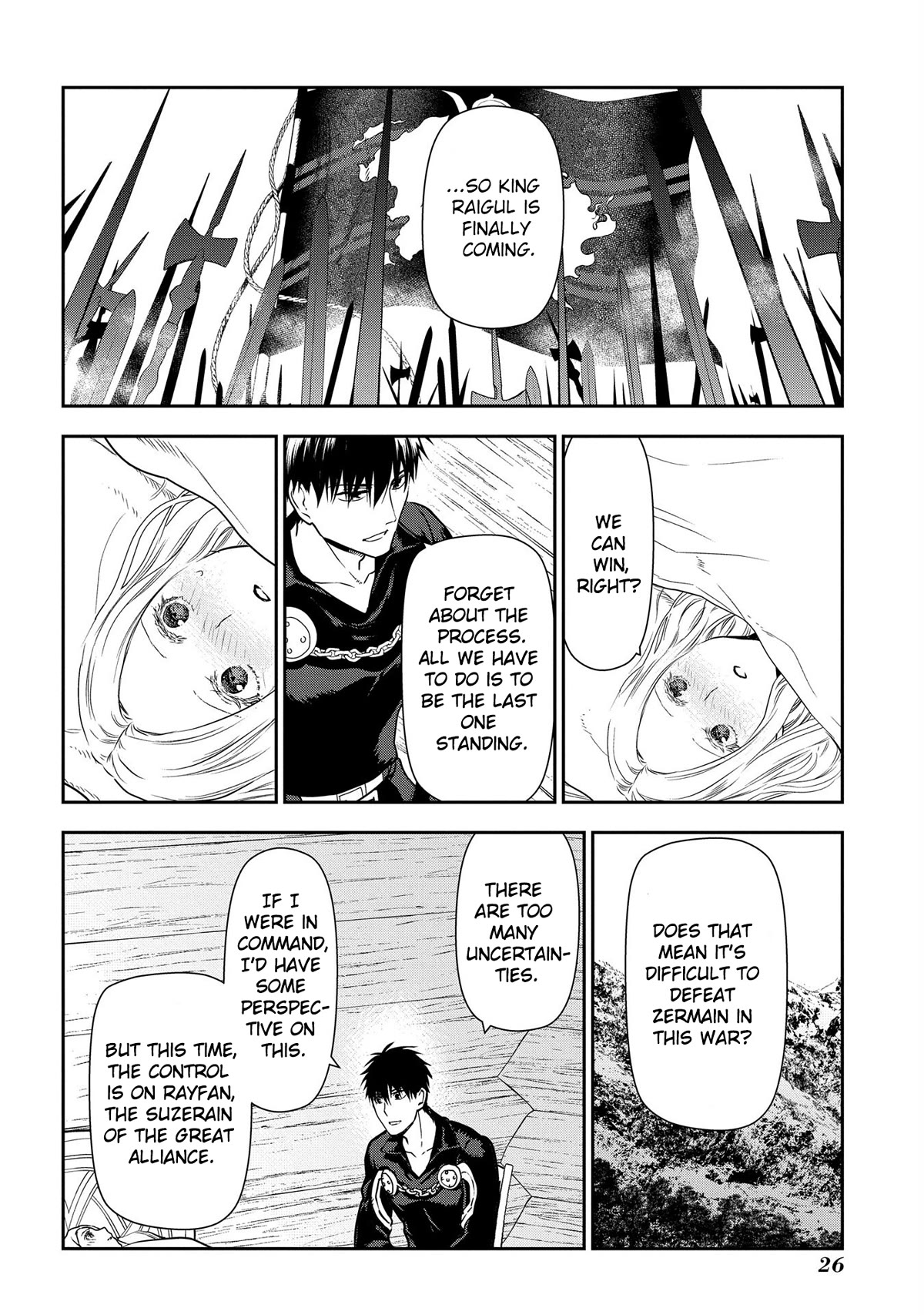 Rain (SUMIKAWA Megumi) Chapter 100 page 26 - Chapter 100: Things that Fly in from the Heavens (Part I)
