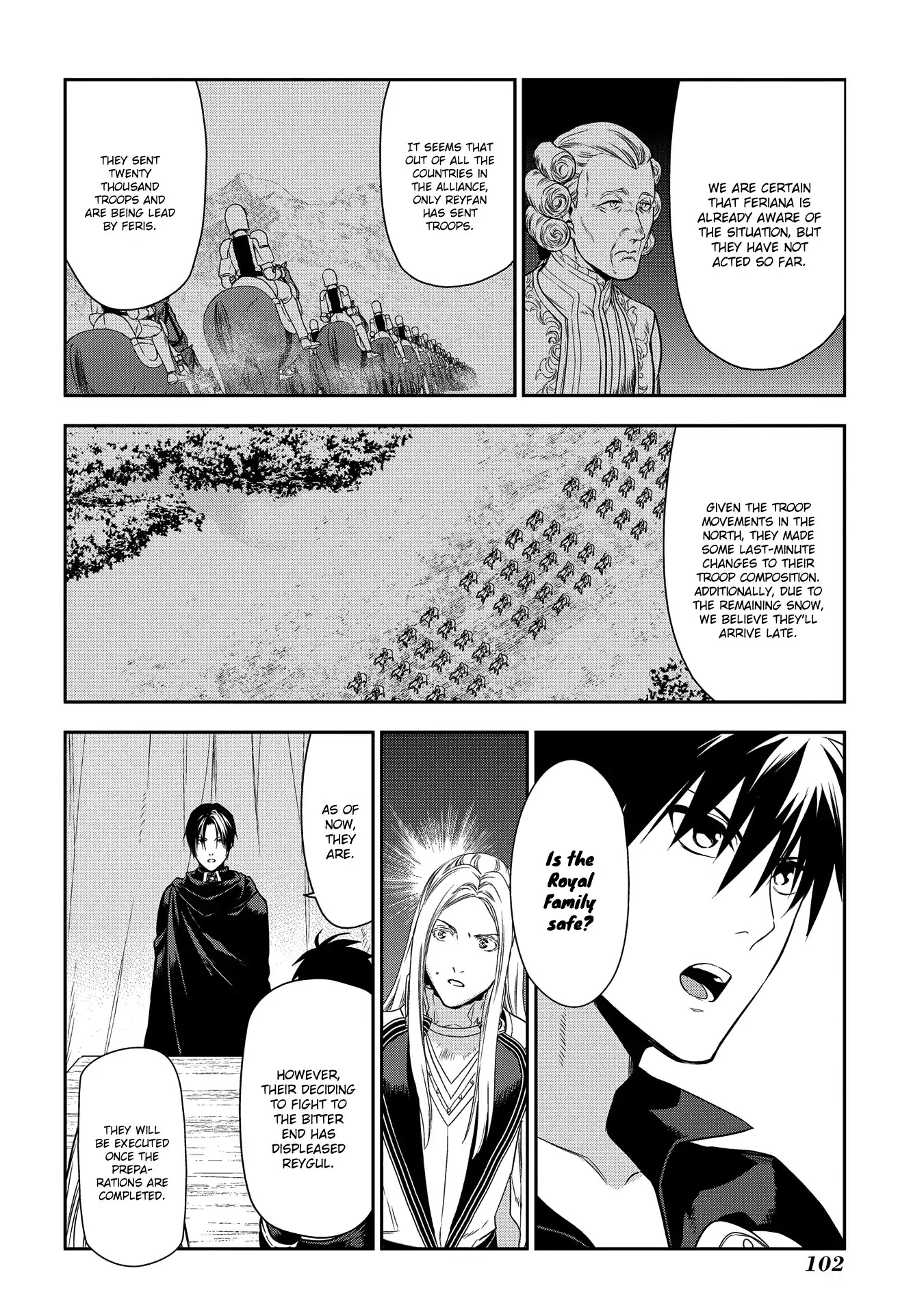 Rain (SUMIKAWA Megumi) Chapter 91 page 34 - Chapter 91: The Sunkwoll's Army Expedition