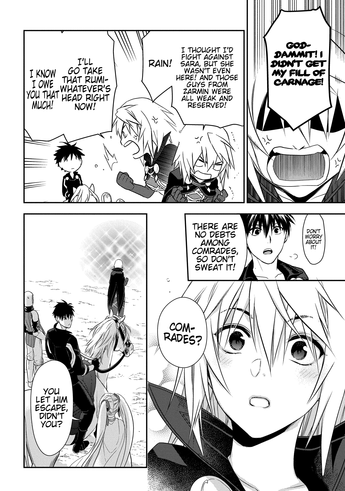 Rain (SUMIKAWA Megumi) Chapter 93 page 24 - Chapter 93: Ruminas' Challenge (conclusion)