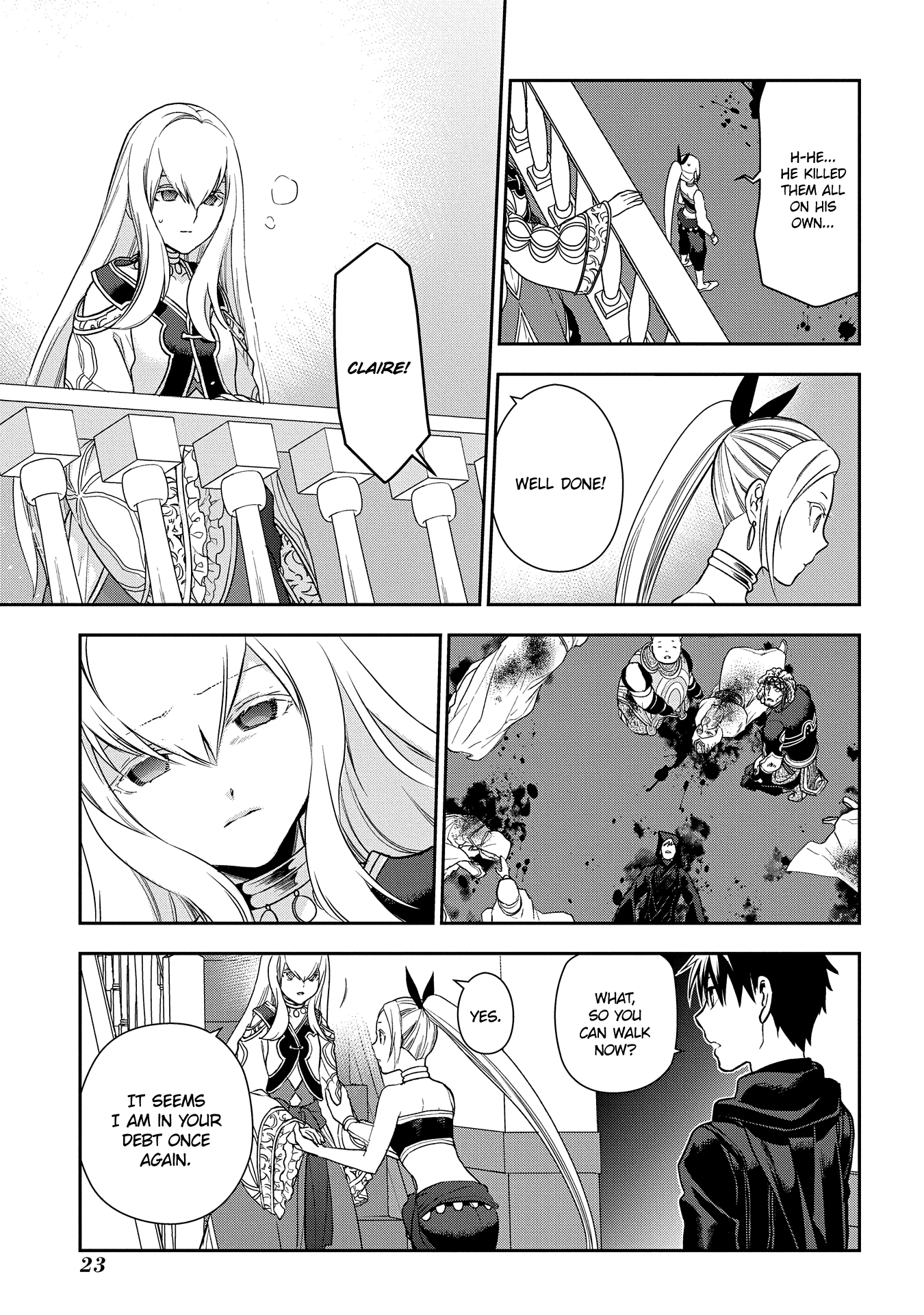 Rain (SUMIKAWA Megumi) Chapter 94 page 23 - Chapter 94: A Lone Wolf, Resurrected
