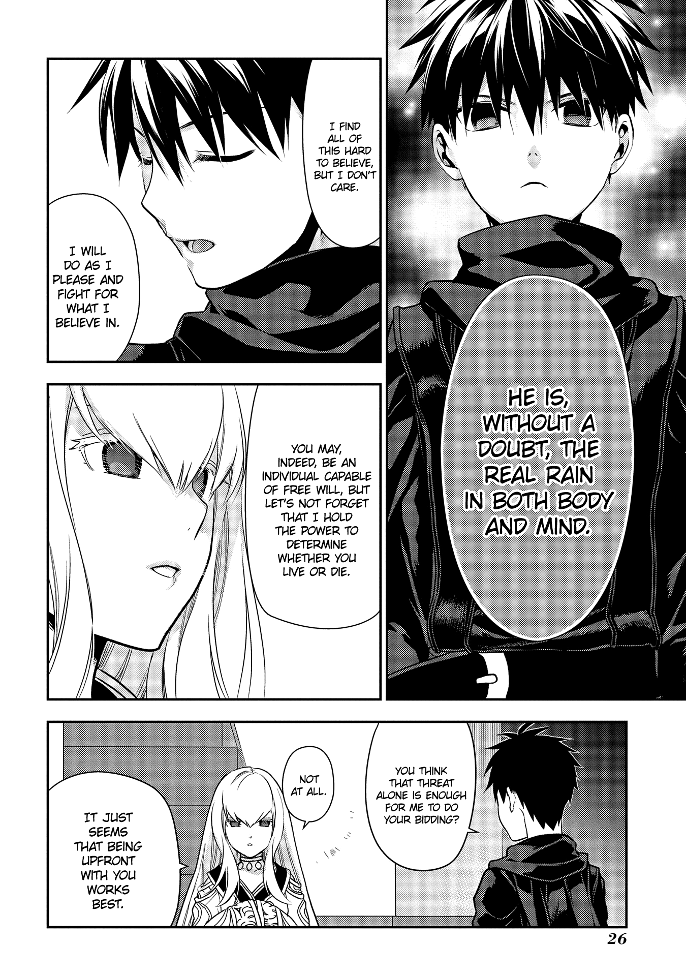 Rain (SUMIKAWA Megumi) Chapter 94 page 26 - Chapter 94: A Lone Wolf, Resurrected