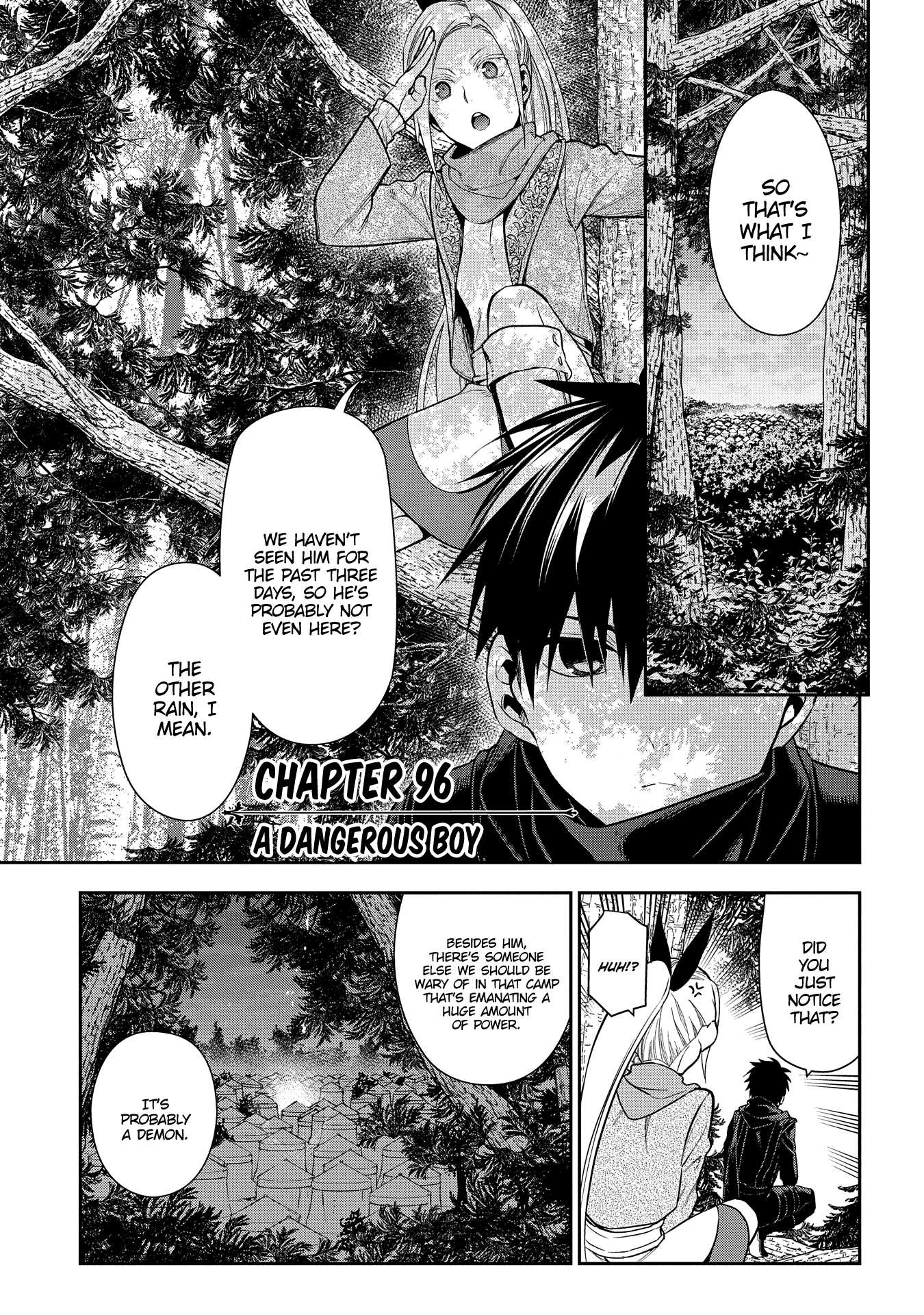 Rain (SUMIKAWA Megumi) Chapter 96 page 1 - Chapter 96: A Dangerous Boy