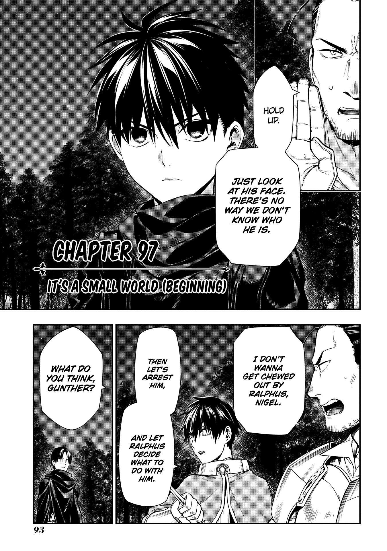 Rain (SUMIKAWA Megumi) Chapter 97 page 3 - Chapter 97: It's a small world (beginning)