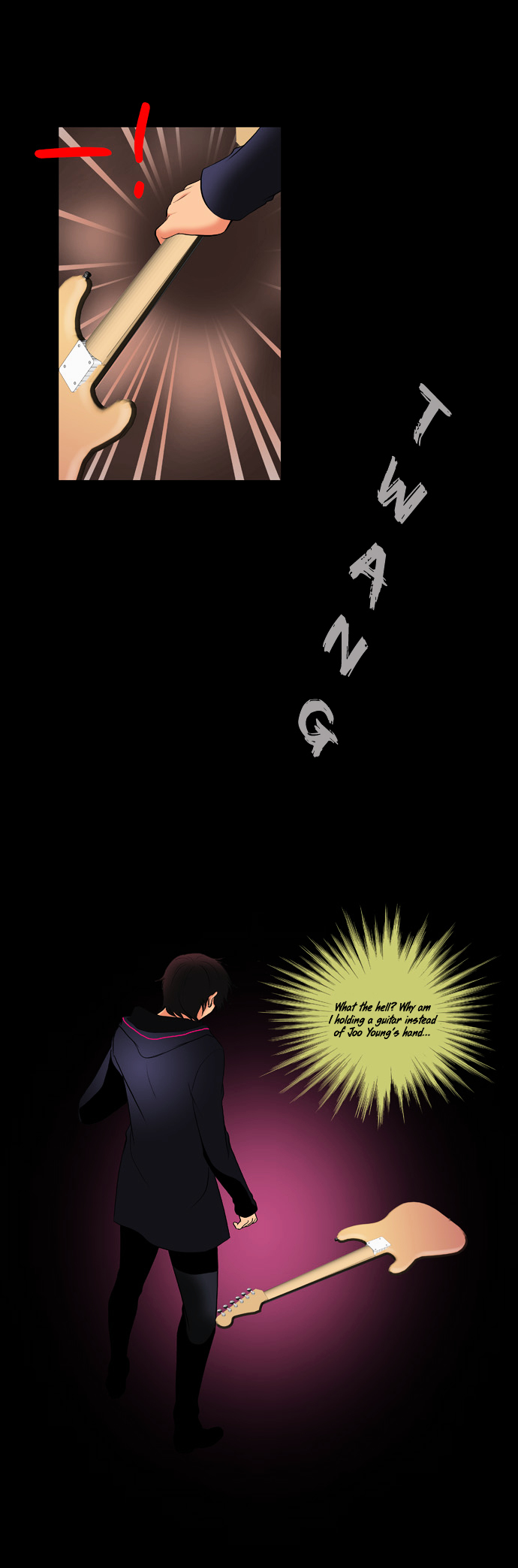Rainbow Rose Chapter 10 page 11 - Chapter 10 : episode1. Air Guitar: Chapter 10