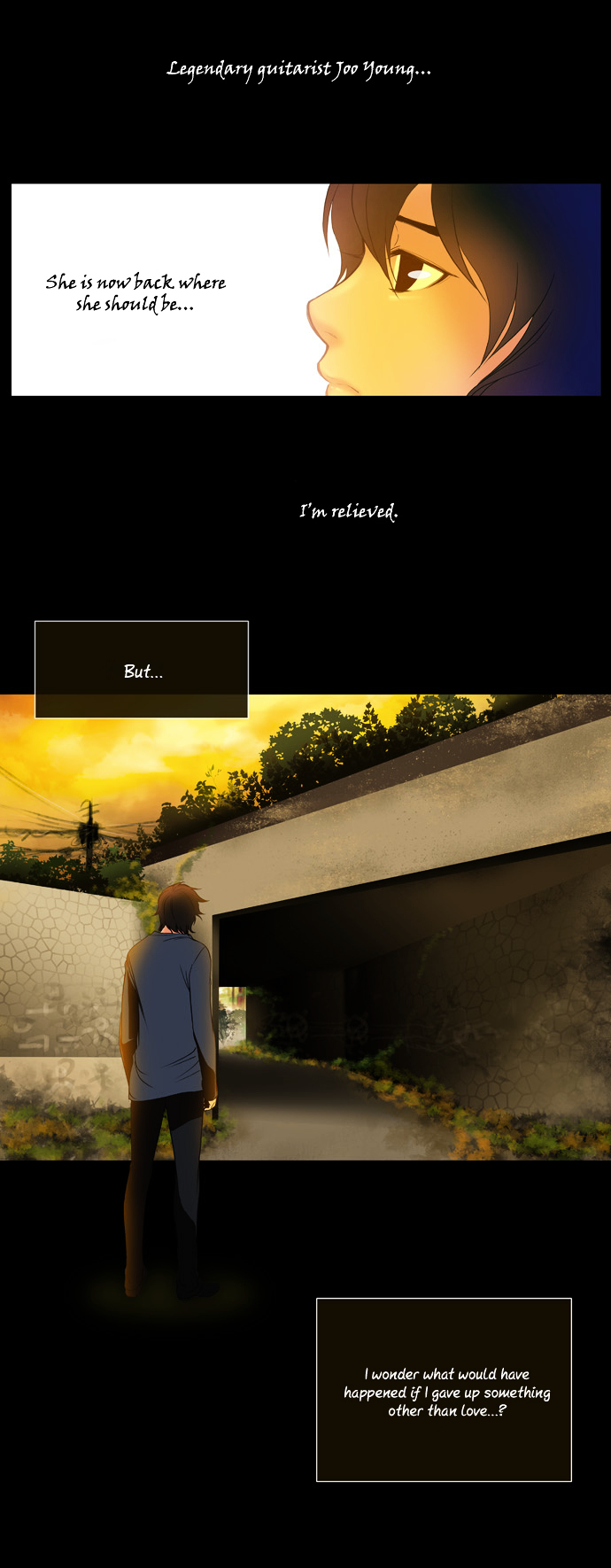 Rainbow Rose Chapter 10 page 20 - Chapter 10 : episode1. Air Guitar: Chapter 10
