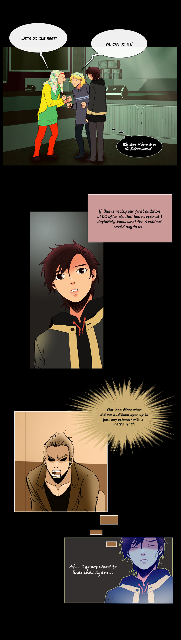 Rainbow Rose Chapter 10 page 22 - Chapter 10 : episode1. Air Guitar: Chapter 10