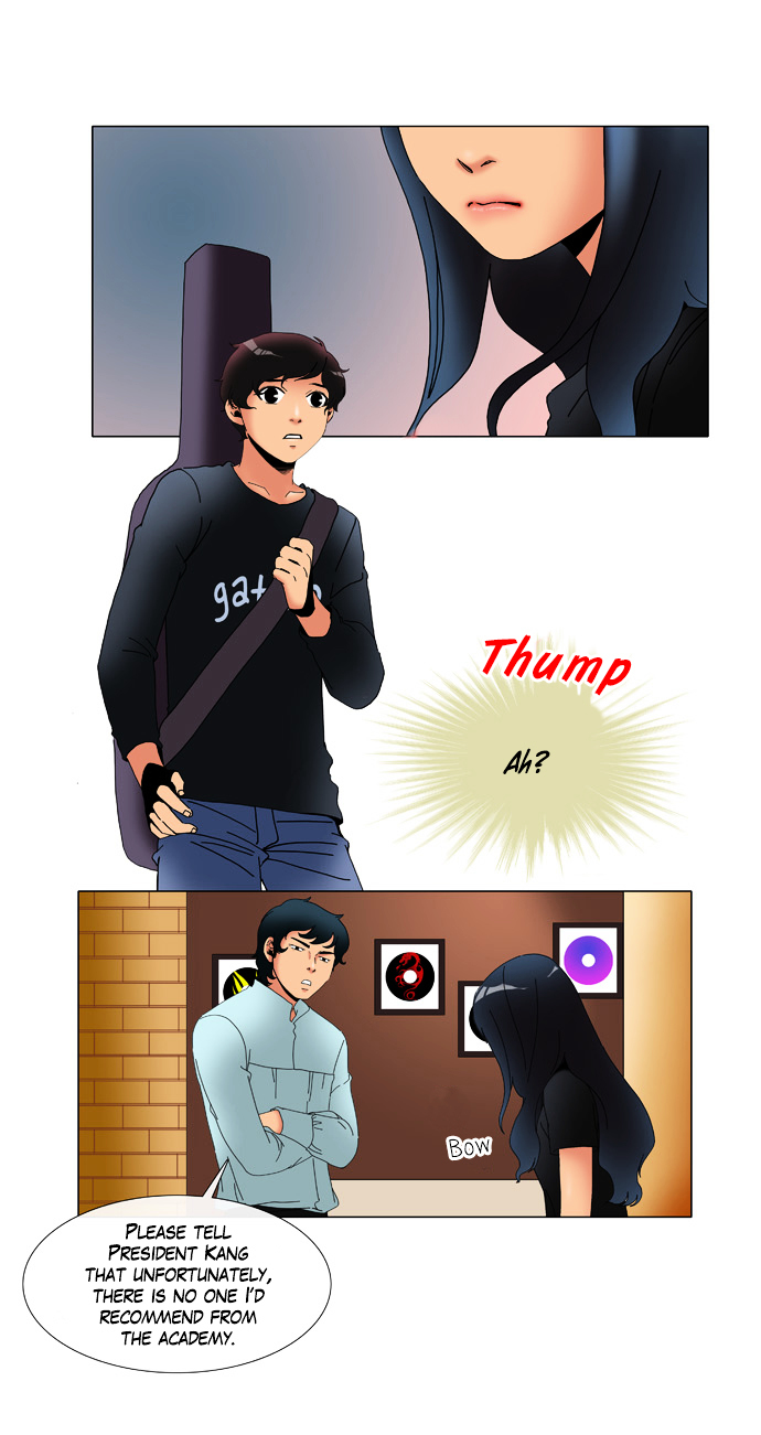 Rainbow Rose Chapter 2 page 12 - Chapter 2 : episode1. Air Guitar: Chapter 2