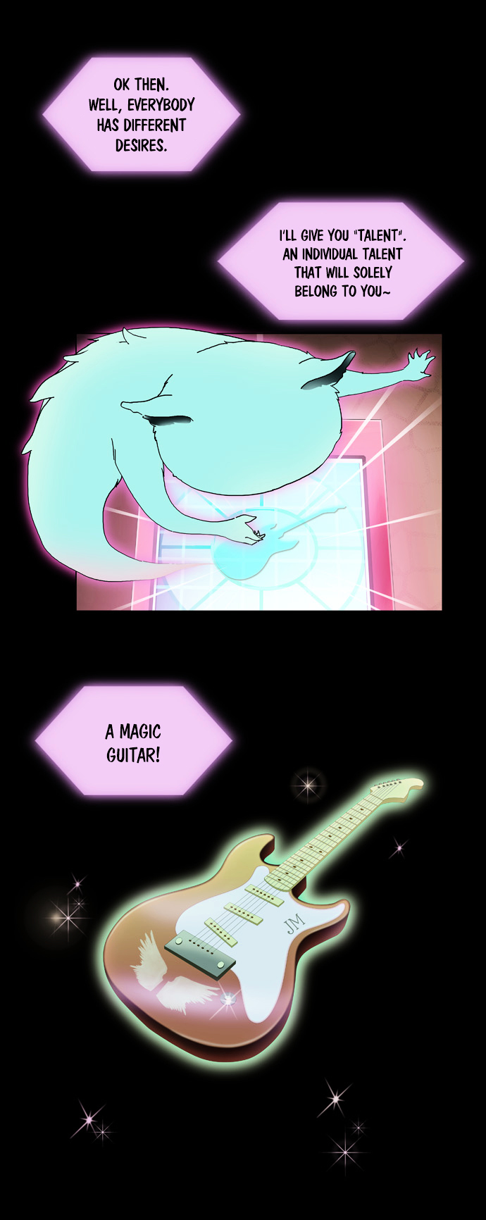 Rainbow Rose Chapter 2 page 7 - Chapter 2 : episode1. Air Guitar: Chapter 2