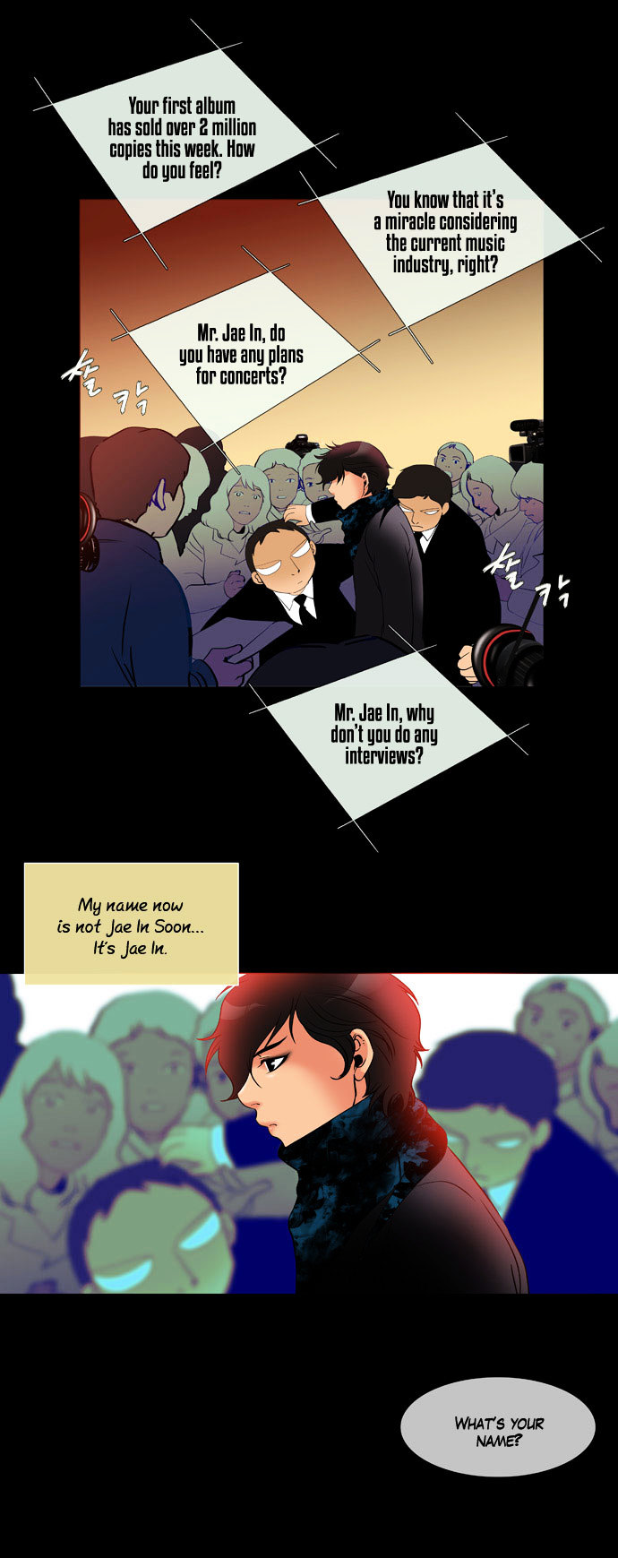 Rainbow Rose Chapter 4 page 11 - Chapter 4 : episode1. Air Guitar: Chapter 4