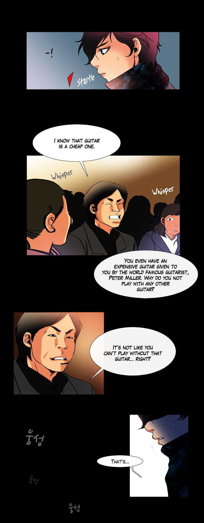 Rainbow Rose Chapter 4 page 15 - Chapter 4 : episode1. Air Guitar: Chapter 4