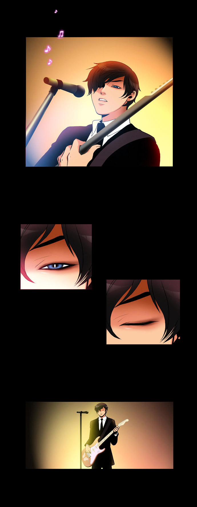 Rainbow Rose Chapter 4 page 4 - Chapter 4 : episode1. Air Guitar: Chapter 4