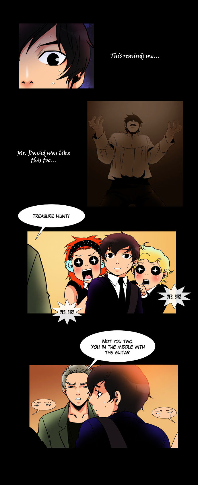 Rainbow Rose Chapter 4 page 6 - Chapter 4 : episode1. Air Guitar: Chapter 4