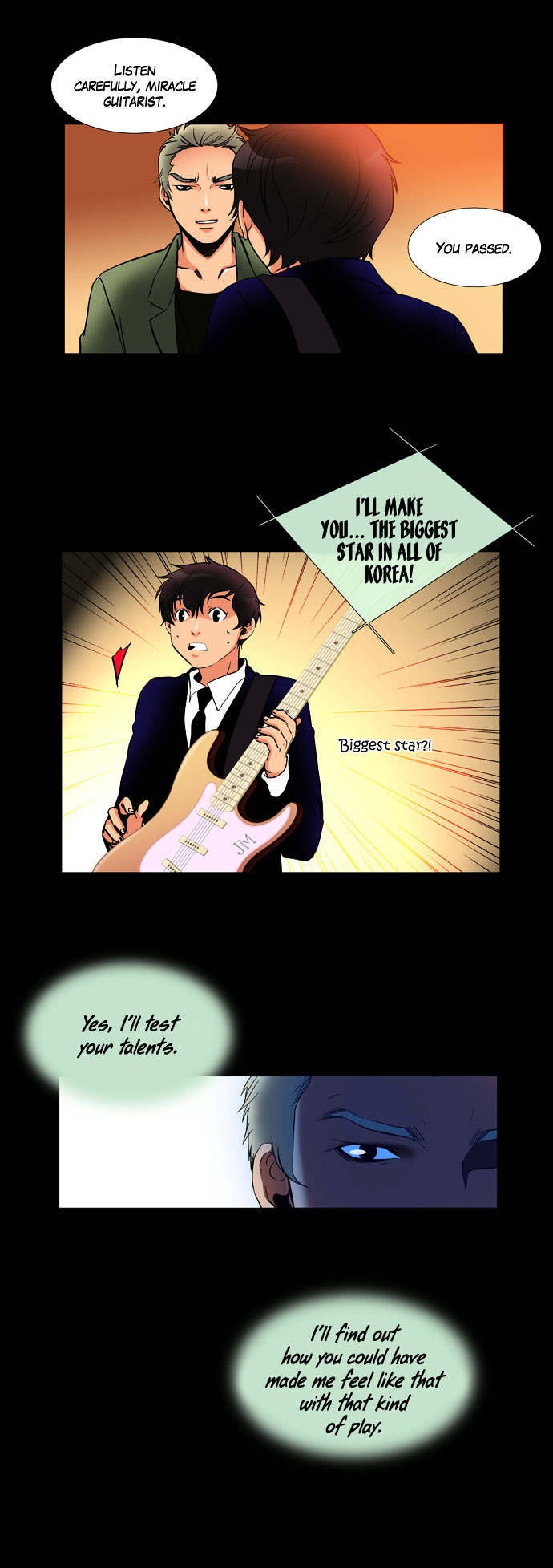 Rainbow Rose Chapter 4 page 7 - Chapter 4 : episode1. Air Guitar: Chapter 4