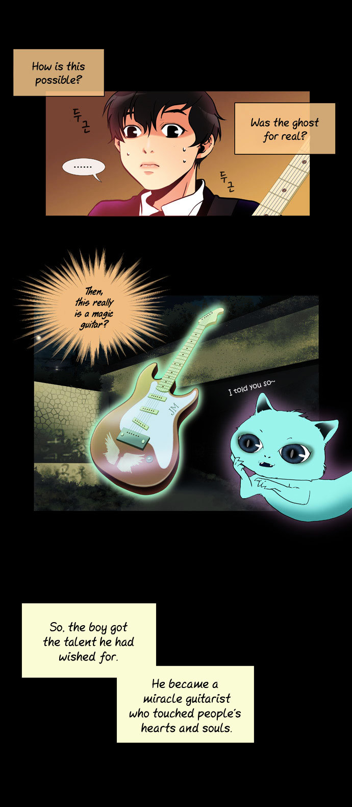 Rainbow Rose Chapter 4 page 8 - Chapter 4 : episode1. Air Guitar: Chapter 4