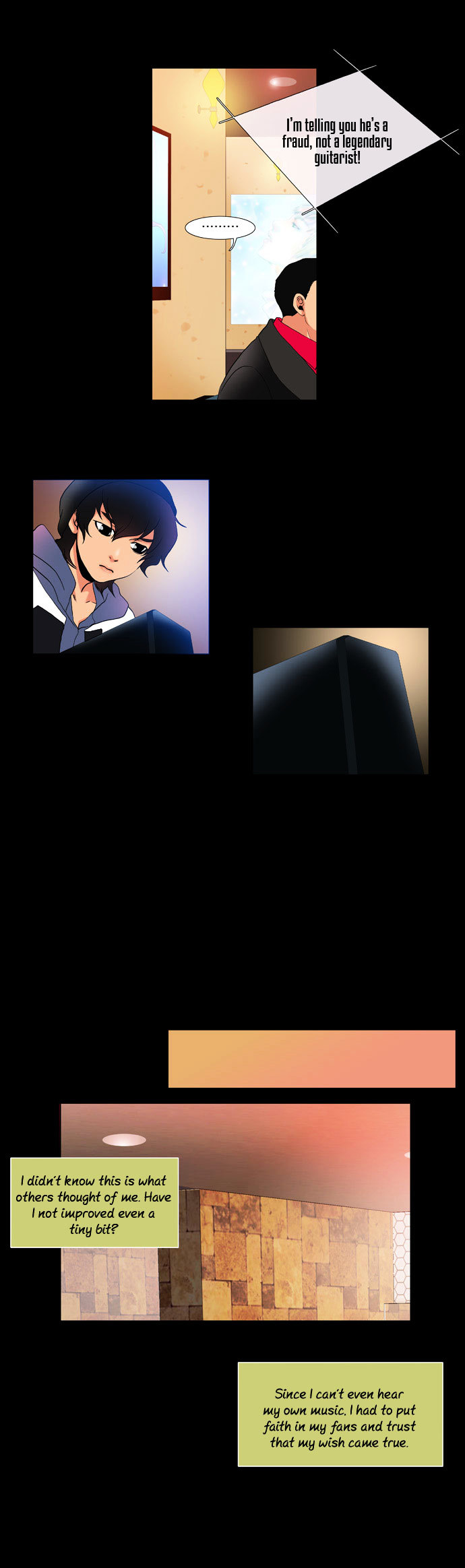 Rainbow Rose Chapter 6 page 10 - Chapter 6 : episode1. Air Guitar: Chapter 6