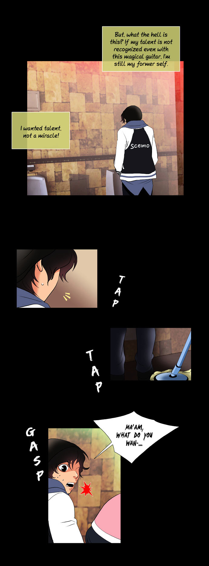 Rainbow Rose Chapter 6 page 11 - Chapter 6 : episode1. Air Guitar: Chapter 6