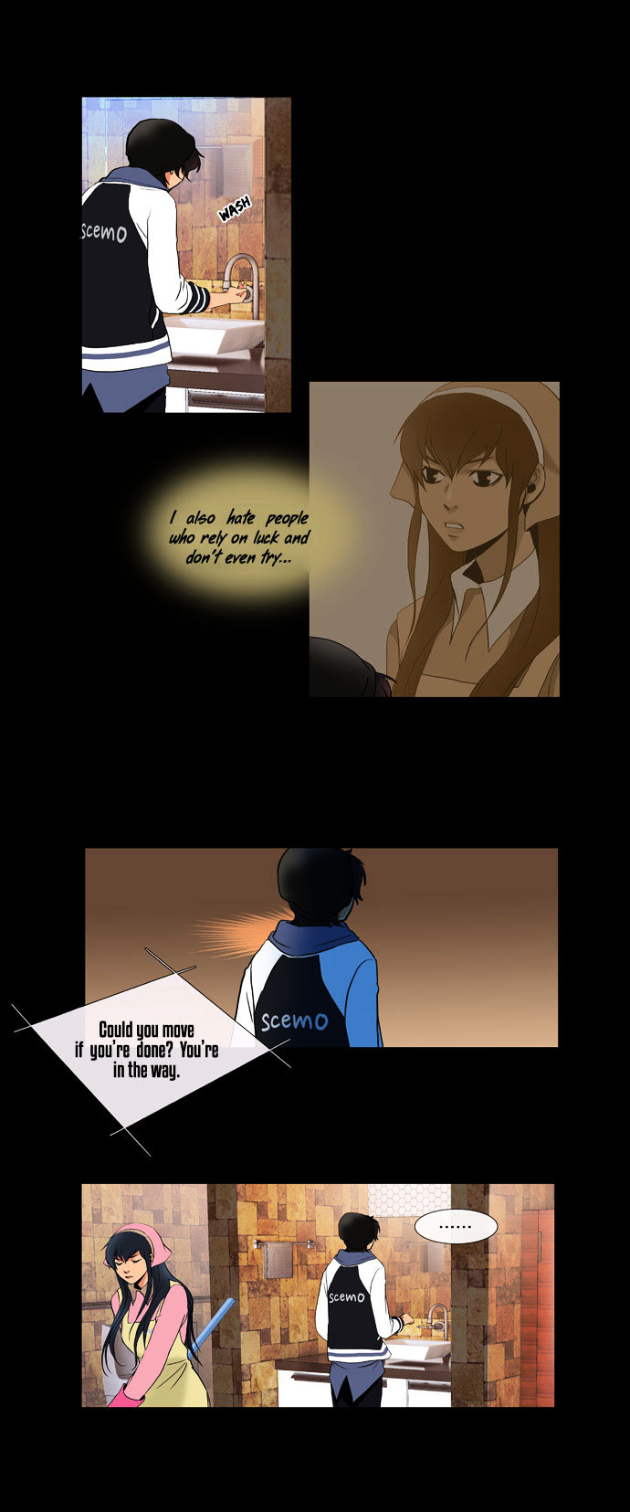 Rainbow Rose Chapter 6 page 13 - Chapter 6 : episode1. Air Guitar: Chapter 6