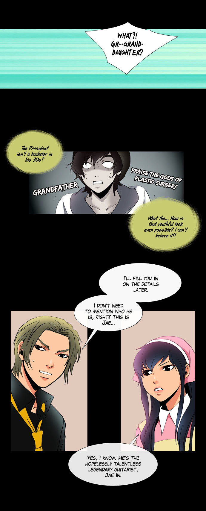Rainbow Rose Chapter 6 page 4 - Chapter 6 : episode1. Air Guitar: Chapter 6