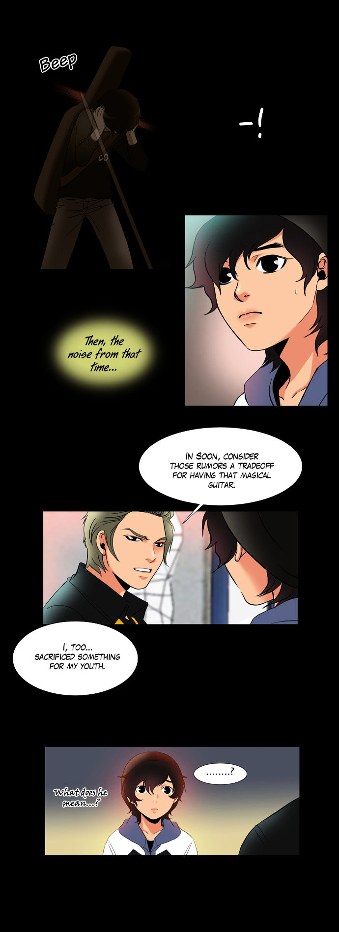 Rainbow Rose Chapter 6 page 7 - Chapter 6 : episode1. Air Guitar: Chapter 6