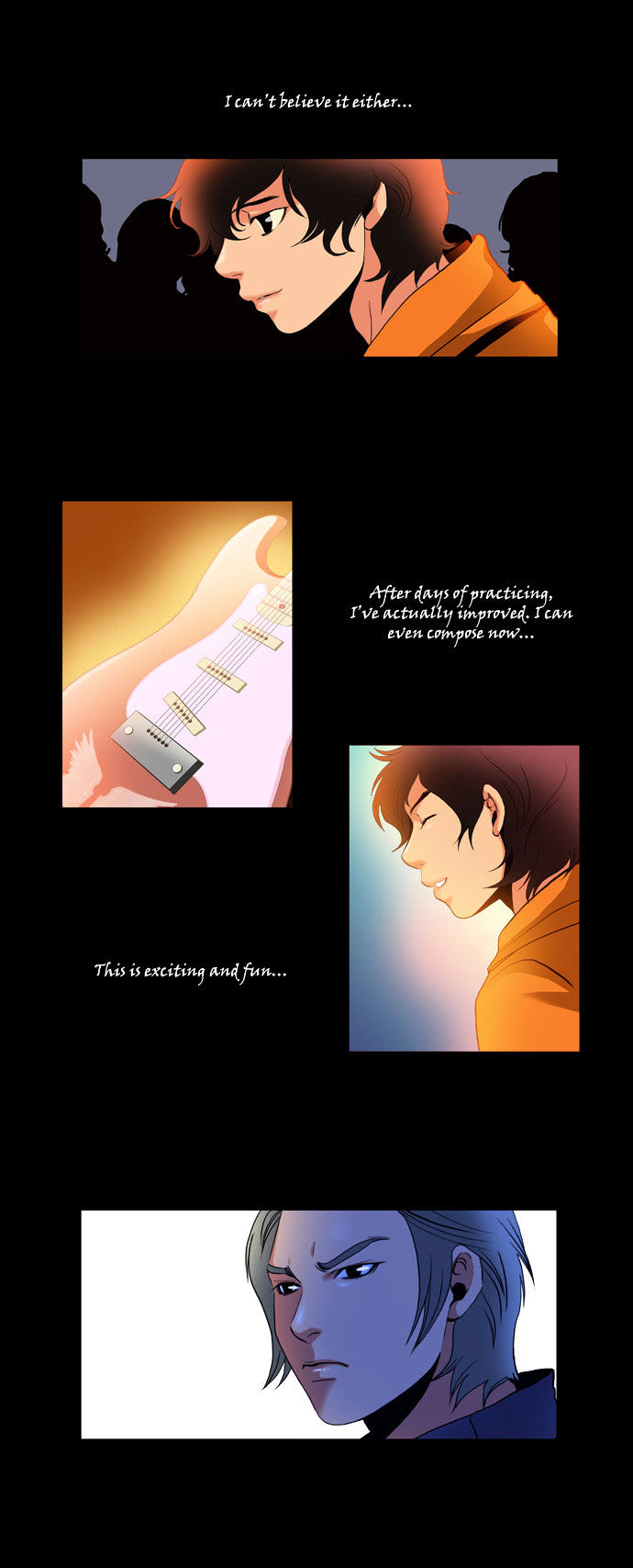 Rainbow Rose Chapter 7 page 10 - Chapter 7 : episode1. Air Guitar: Chapter 7