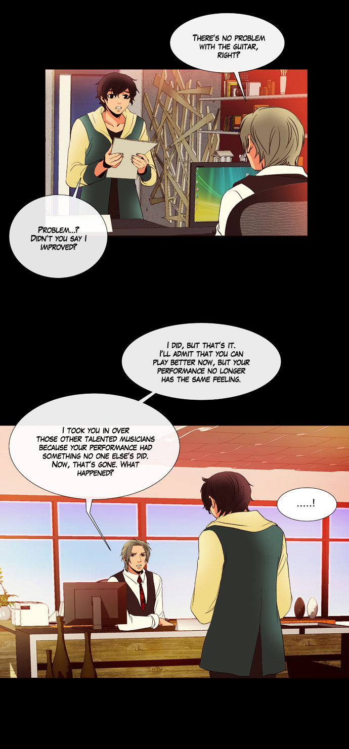Rainbow Rose Chapter 7 page 15 - Chapter 7 : episode1. Air Guitar: Chapter 7