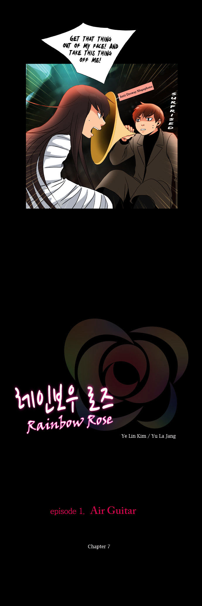 Rainbow Rose Chapter 7 page 4 - Chapter 7 : episode1. Air Guitar: Chapter 7