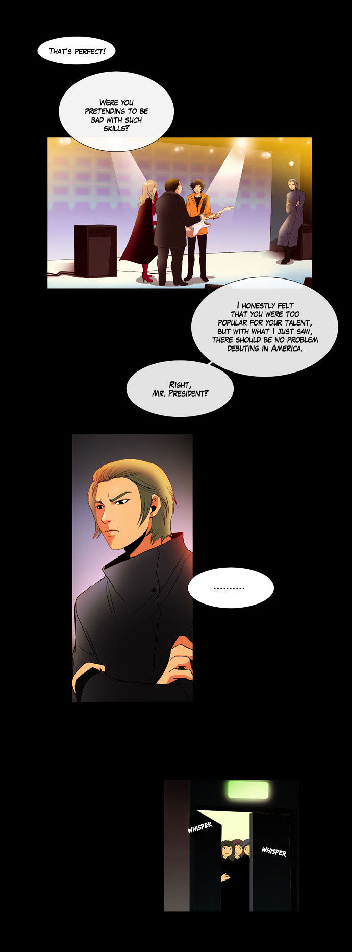 Rainbow Rose Chapter 7 page 9 - Chapter 7 : episode1. Air Guitar: Chapter 7