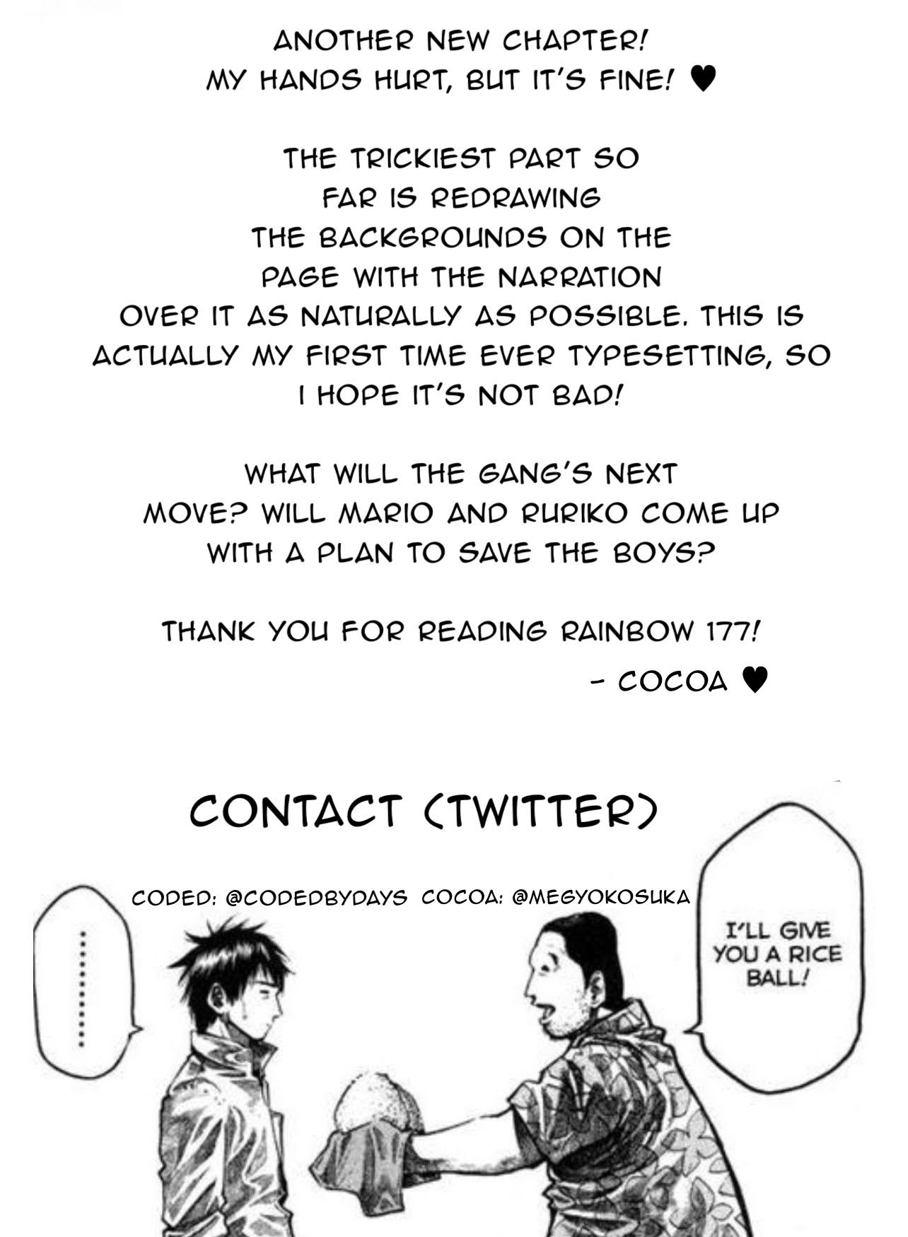 Rainbow Chapter 177 page 19 - Chapter 177: White evil