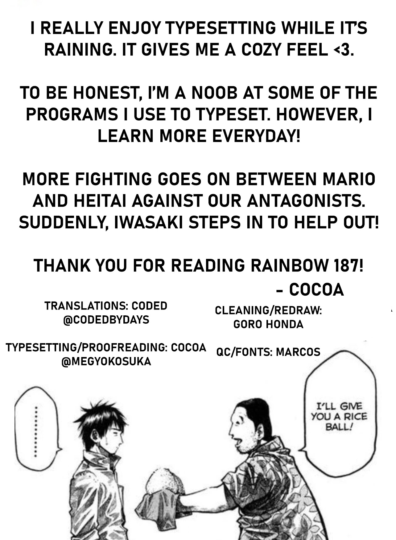 Rainbow Chapter 187 page 18 - Chapter 187: Good to be bad