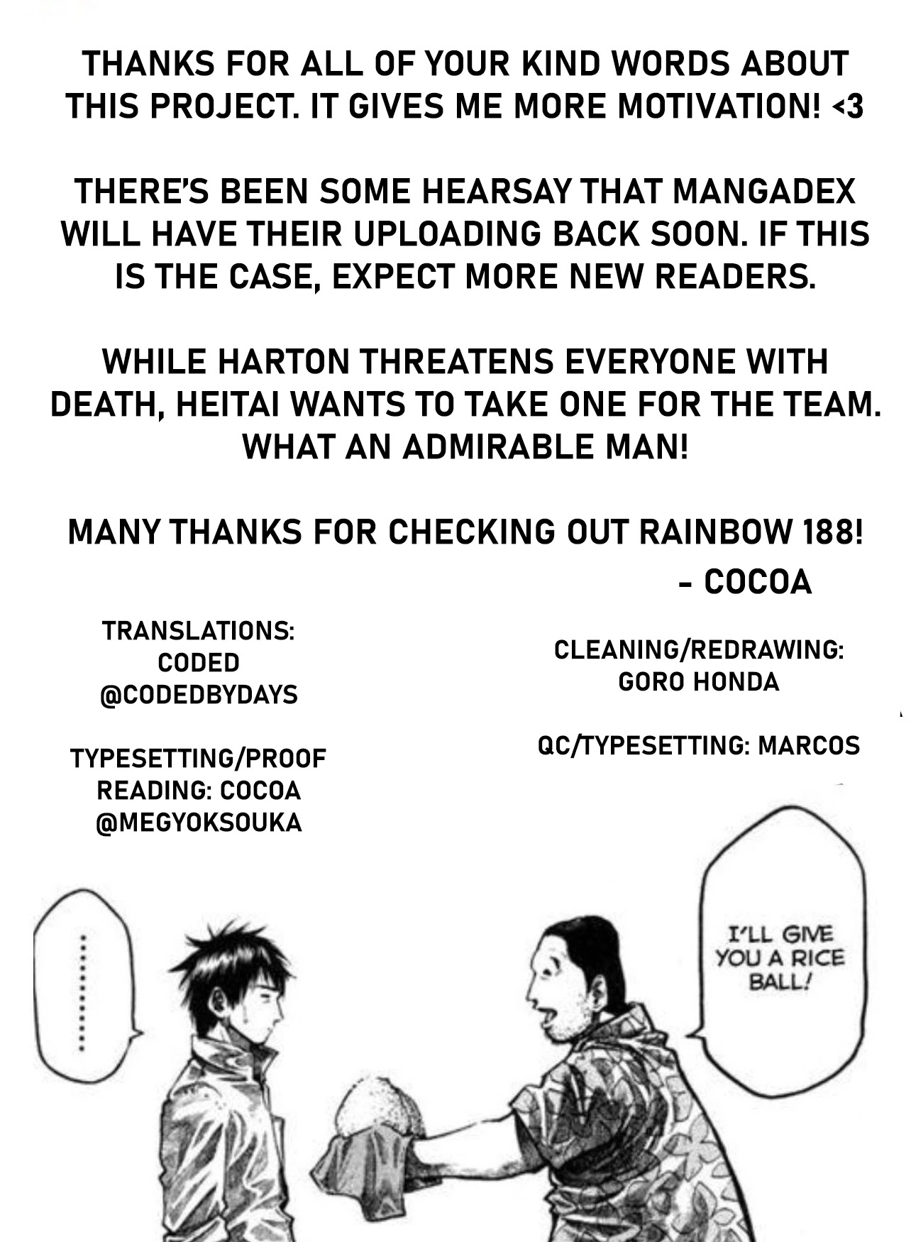 Rainbow Chapter 188 page 17 - Chapter 188: Hellfire