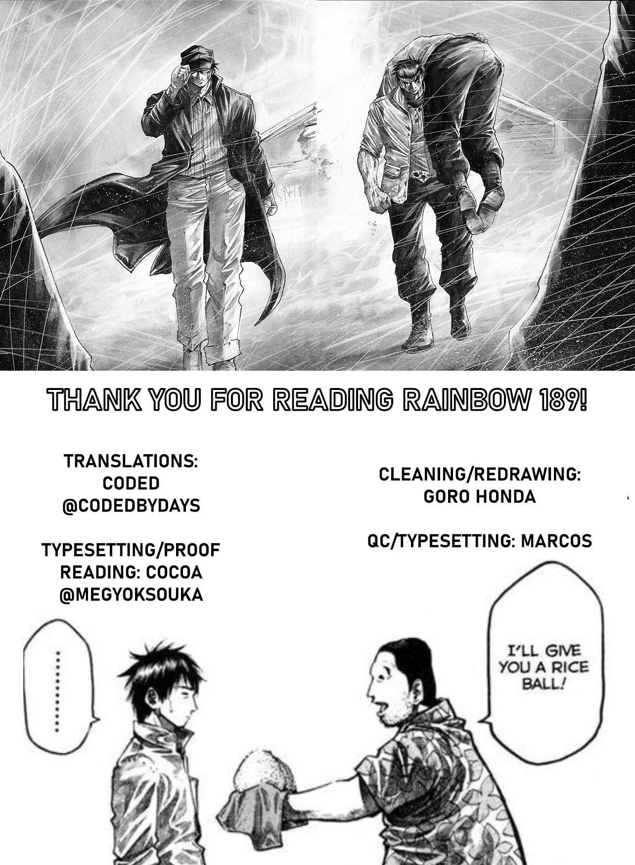 Rainbow Chapter 189 page 18 - Chapter 189: I'm not afraid