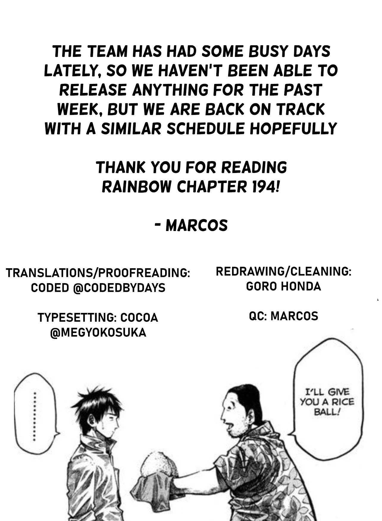 Rainbow Chapter 194 page 22 - Chapter 194: No return