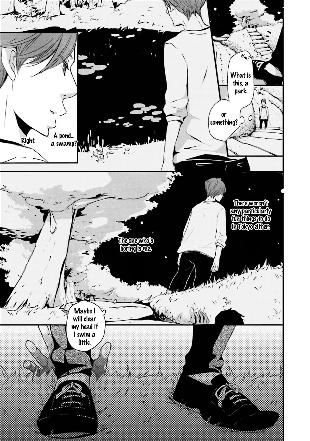 Raindrops Chapter 1 page 13 - Chapter 1: Raindrops: The Edge of the Pond