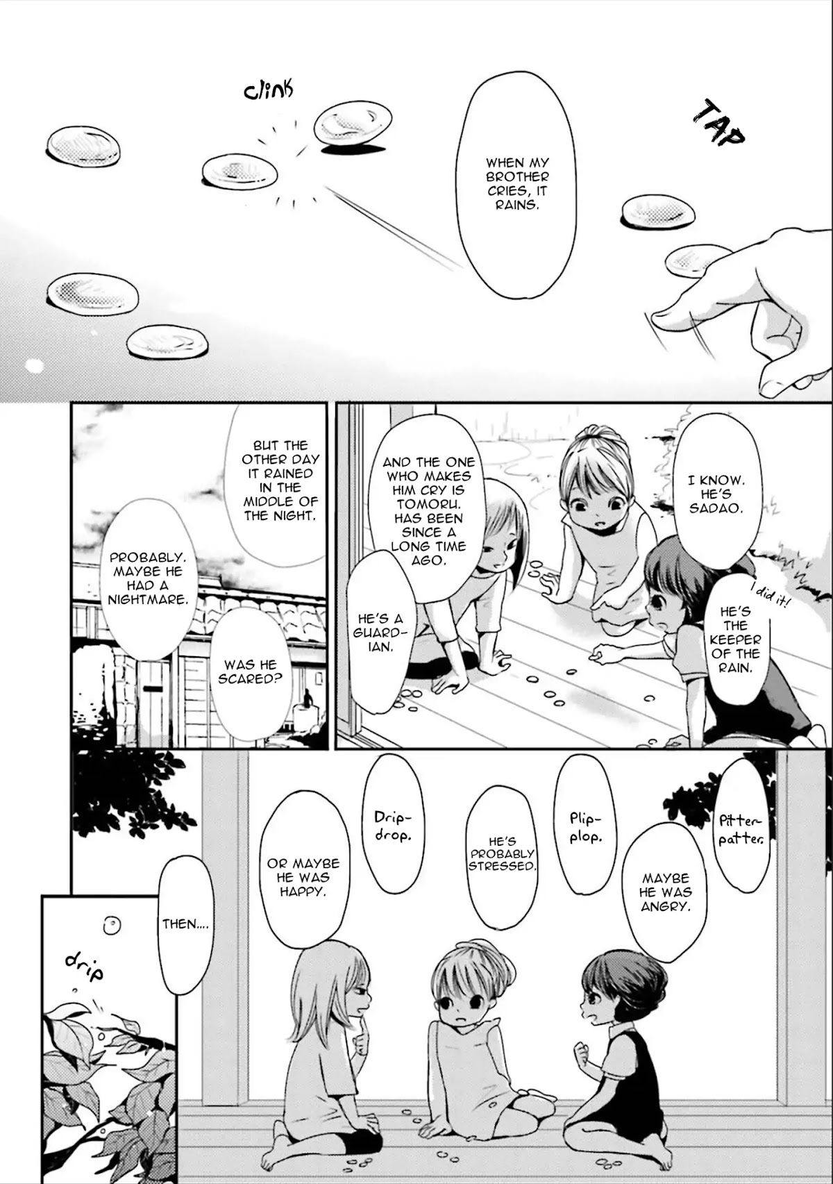 Raindrops Chapter 3 page 4 - Chapter 3: Raindrops: Drowning In the Well