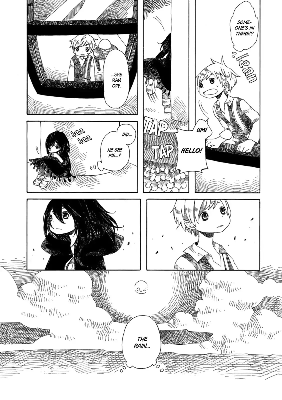 Raine and Sunny's Journey of Wind Chapter 1 page 11 - Chapter 1: Rainy Town Tower