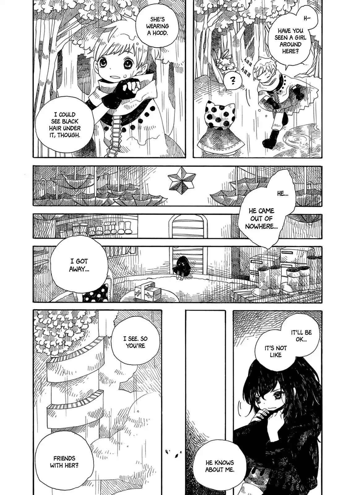 Raine and Sunny's Journey of Wind Chapter 1 page 17 - Chapter 1: Rainy Town Tower