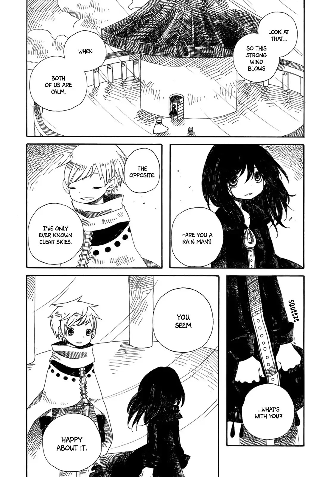 Raine and Sunny's Journey of Wind Chapter 1 page 20 - Chapter 1: Rainy Town Tower
