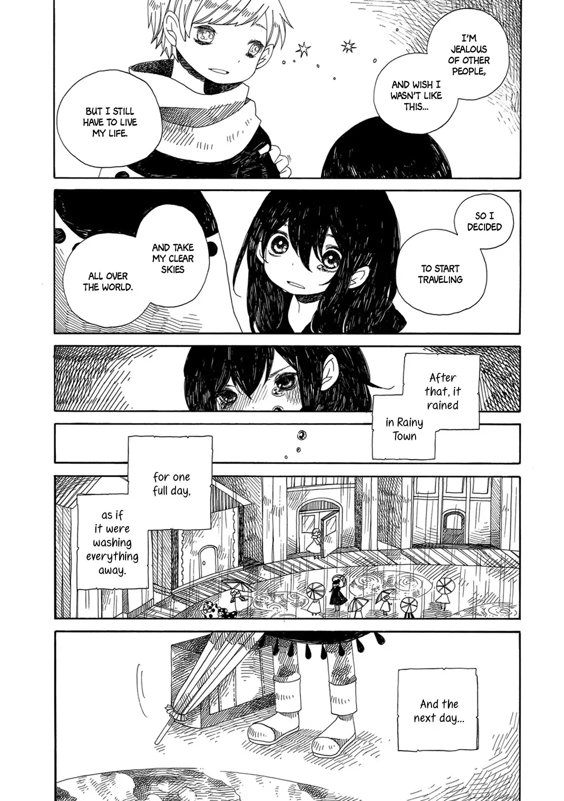 Raine and Sunny's Journey of Wind Chapter 1 page 24 - Chapter 1: Rainy Town Tower