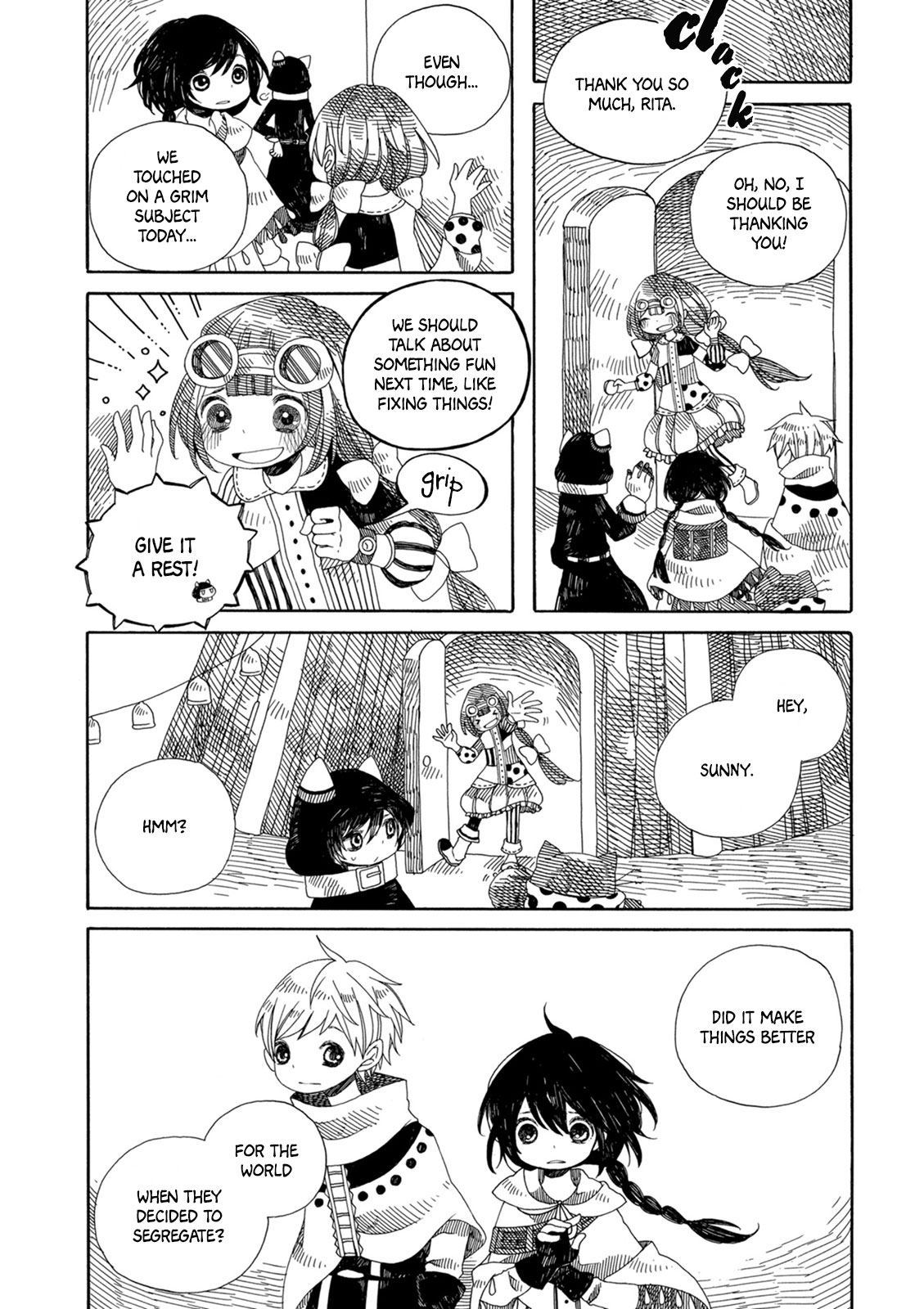 Raine and Sunny's Journey of Wind Chapter 10 page 8 - Chapter 10: Glass Kingdom (Part 4)