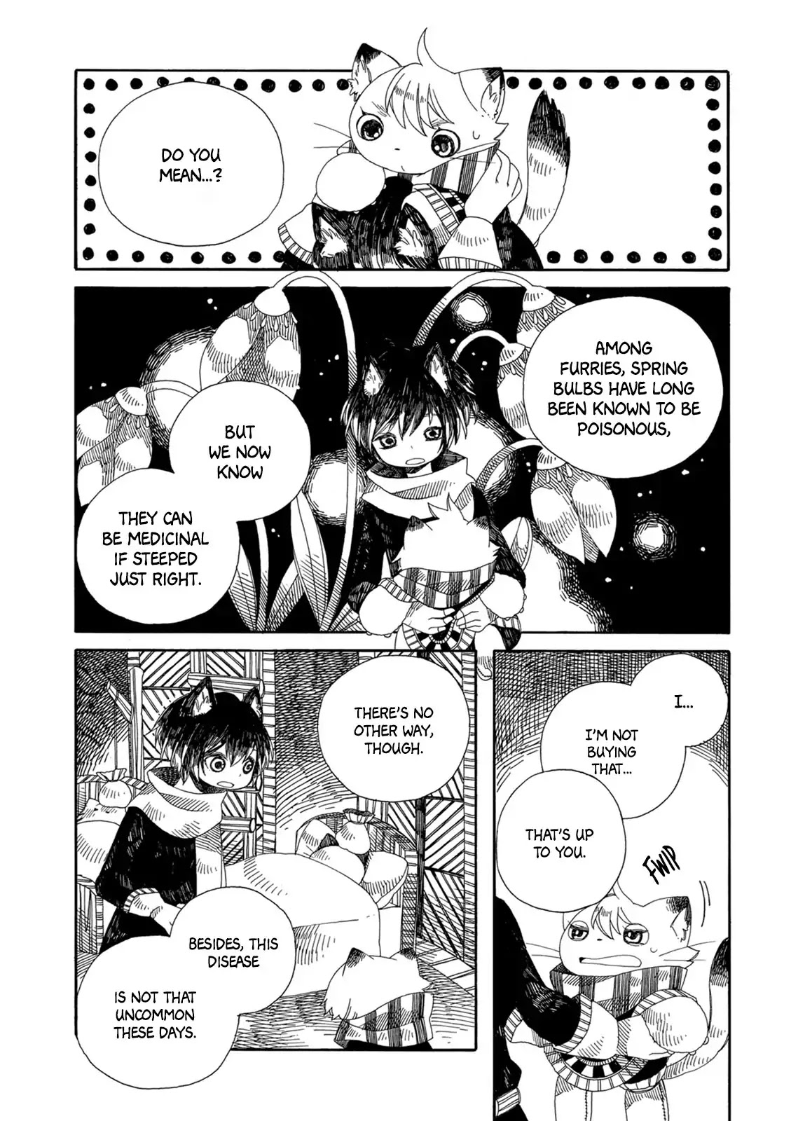 Raine and Sunny's Journey of Wind Chapter 12 page 14 - Chapter 12: Snowy Mountains of the Furries (Part 1)