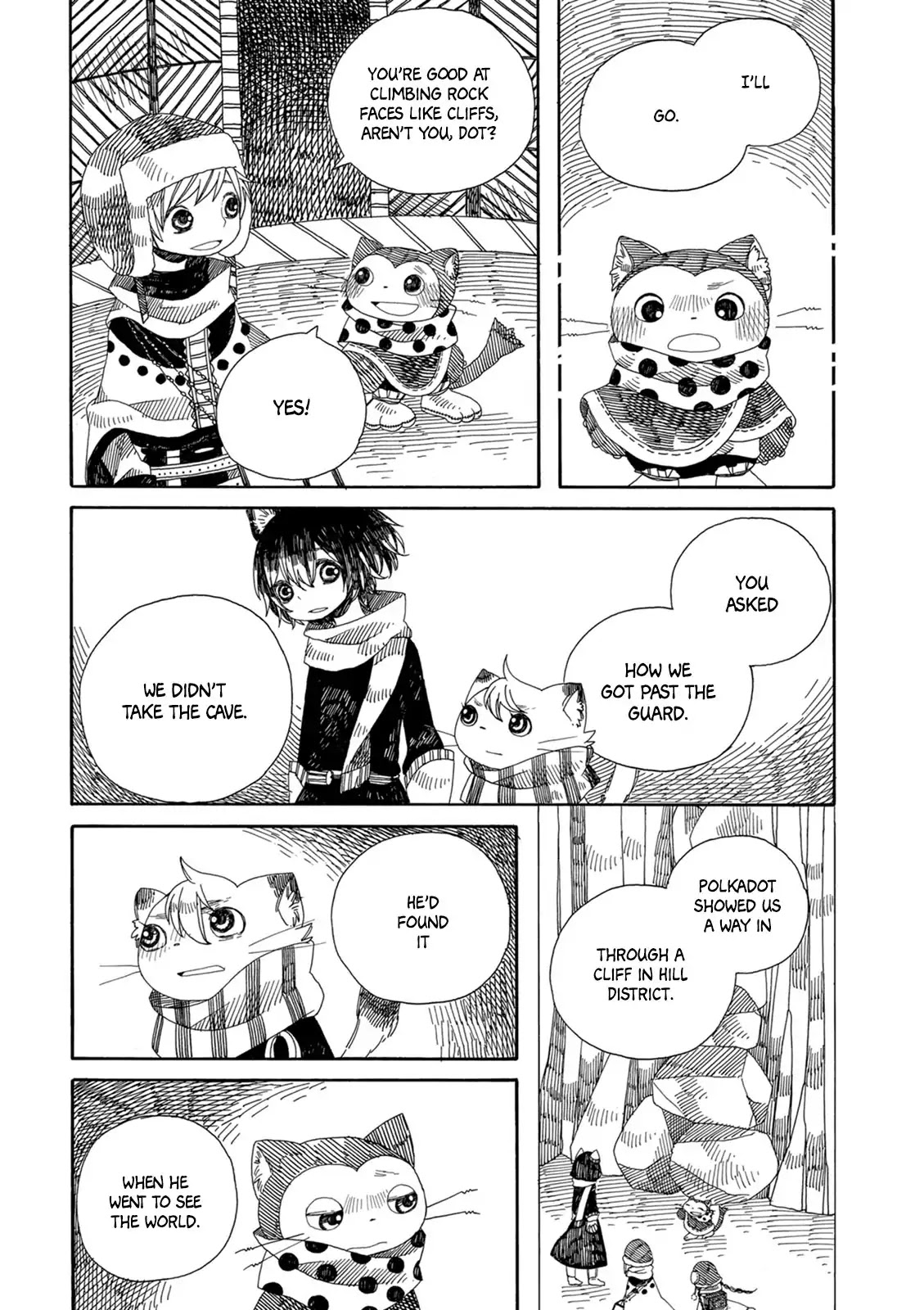 Raine and Sunny's Journey of Wind Chapter 12 page 17 - Chapter 12: Snowy Mountains of the Furries (Part 1)