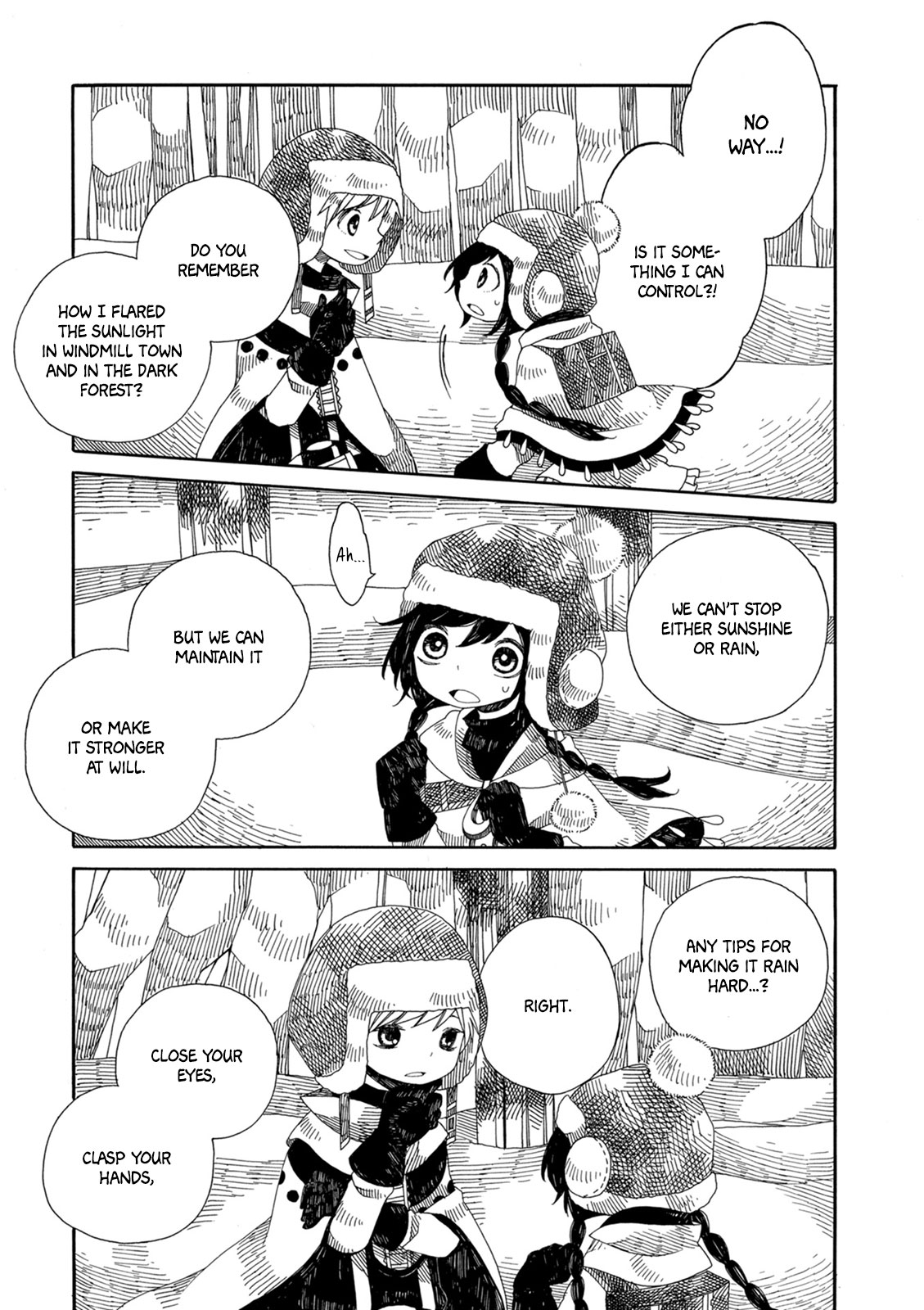 Raine and Sunny's Journey of Wind Chapter 13 page 9 - Chapter 13: Snowy Mountains of the Furries (Part 2)