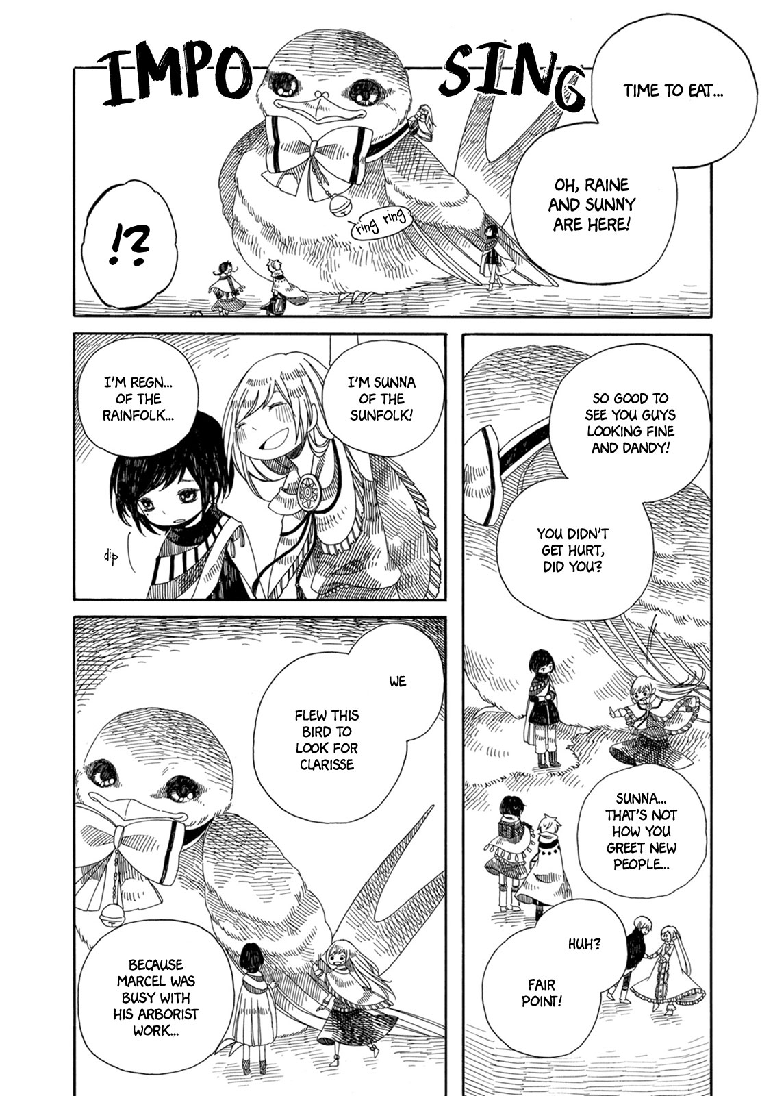 Raine and Sunny's Journey of Wind Chapter 14 page 20 - Chapter 14: Floating Island: Final Rest [END]