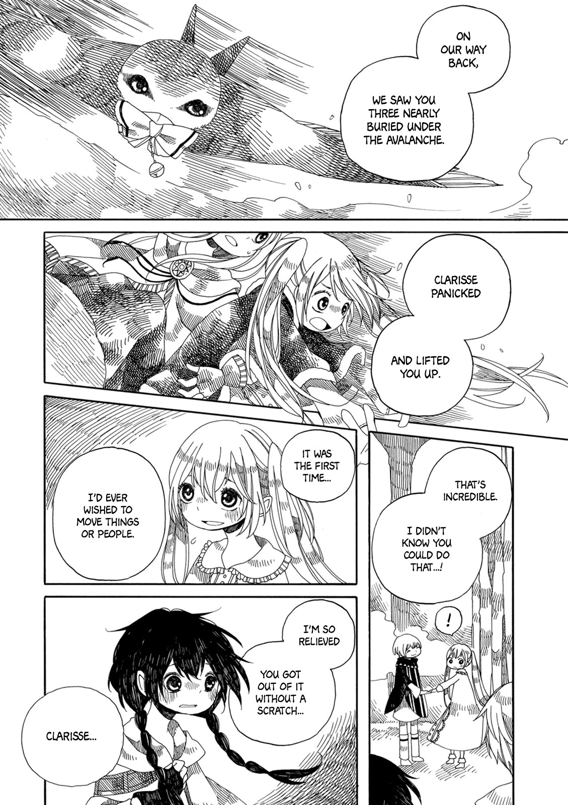 Raine and Sunny's Journey of Wind Chapter 14 page 21 - Chapter 14: Floating Island: Final Rest [END]